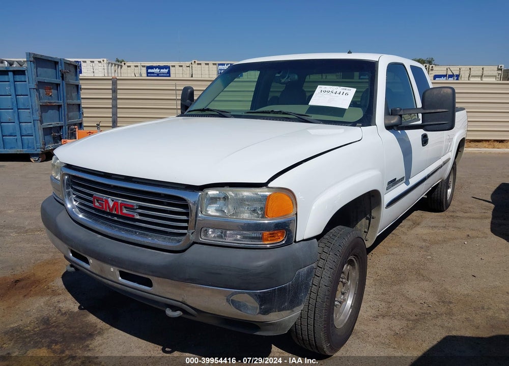 2002 GMC SIERRA 2500HD SLE VIN: 1GTHK29G02E117978