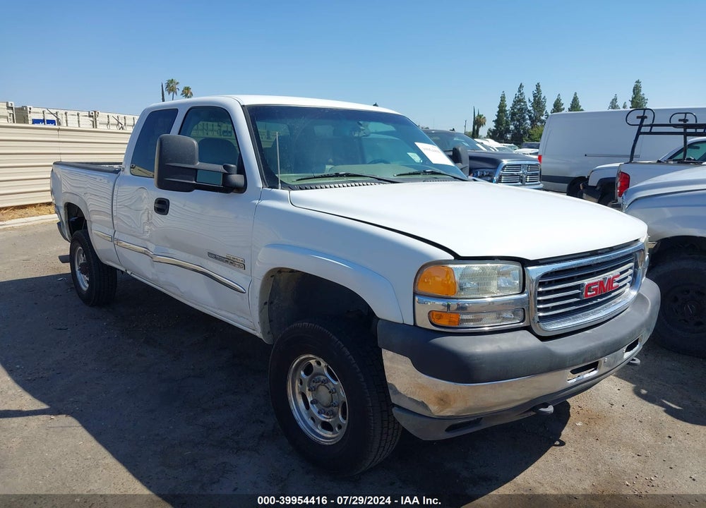 2002 GMC SIERRA 2500HD SLE VIN: 1GTHK29G02E117978