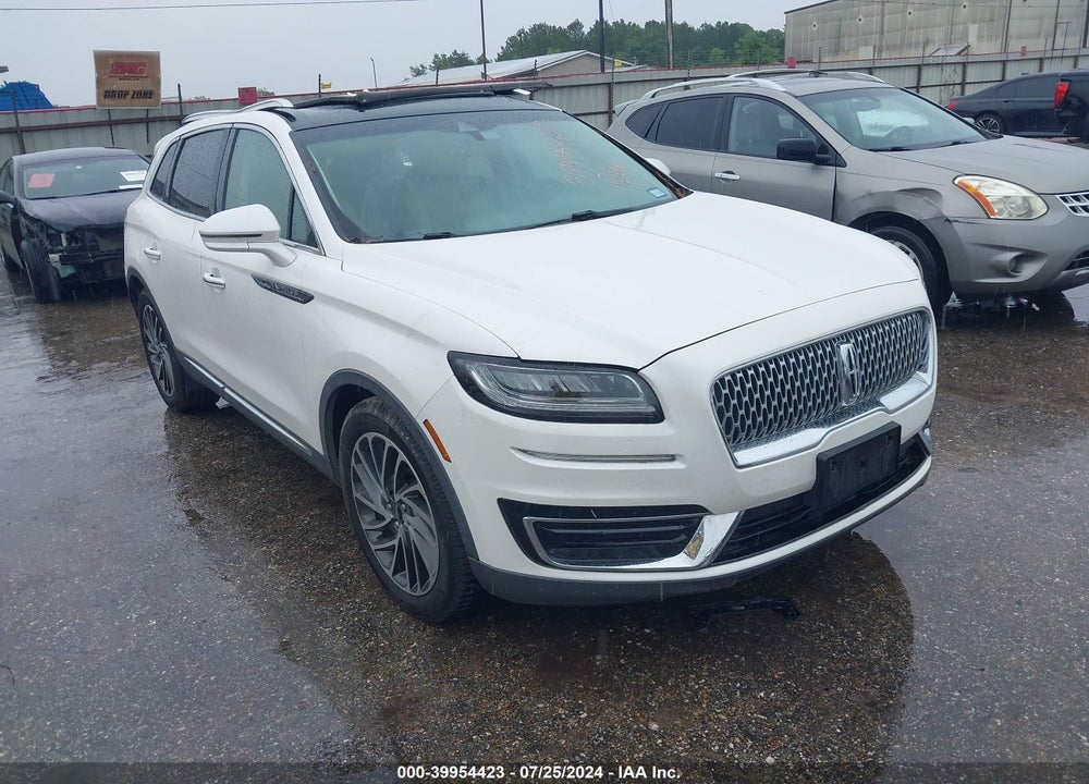 2019 LINCOLN NAUTILUS RESERVE VIN: 2LMPJ6L94KBL14857