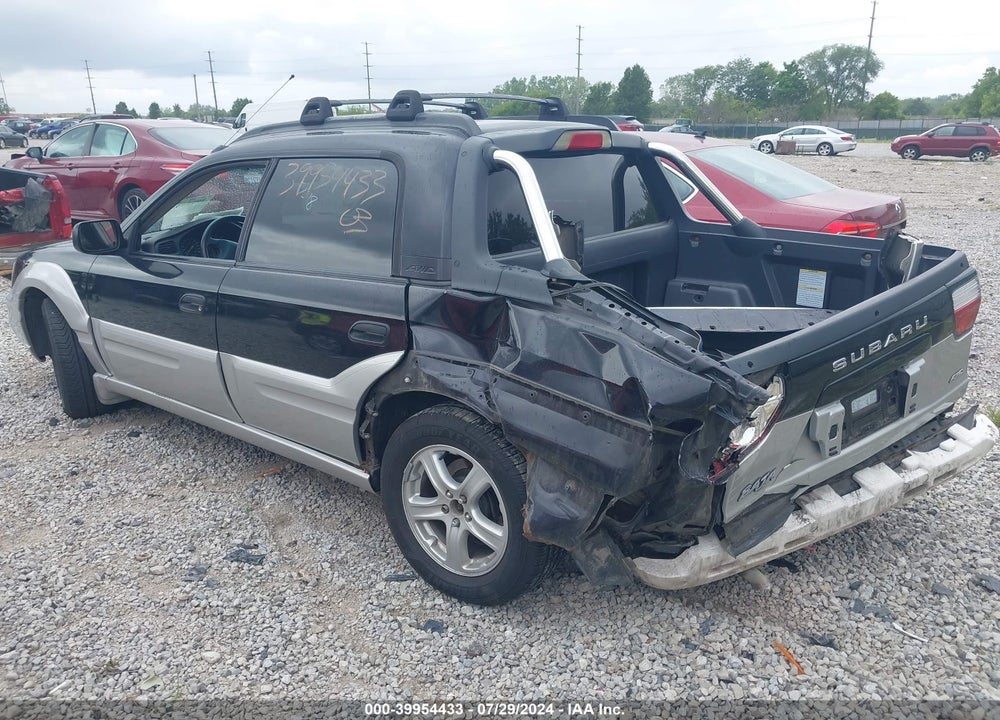2003 SUBARU BAJA SPORT VIN: 4S4BT62CX37111236
