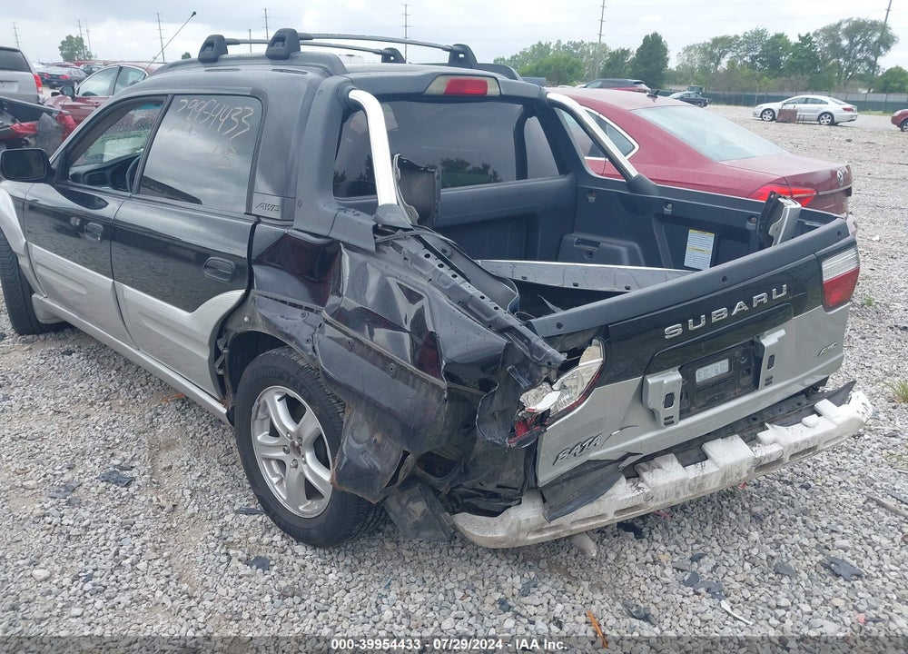 2003 SUBARU BAJA SPORT VIN: 4S4BT62CX37111236
