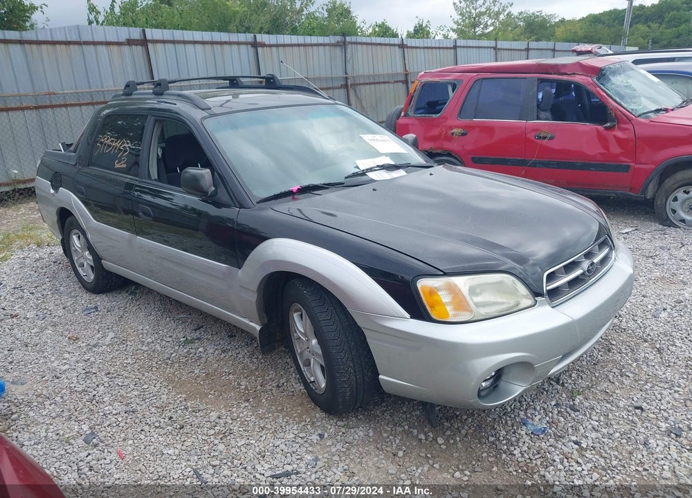 2003 SUBARU BAJA SPORT VIN: 4S4BT62CX37111236