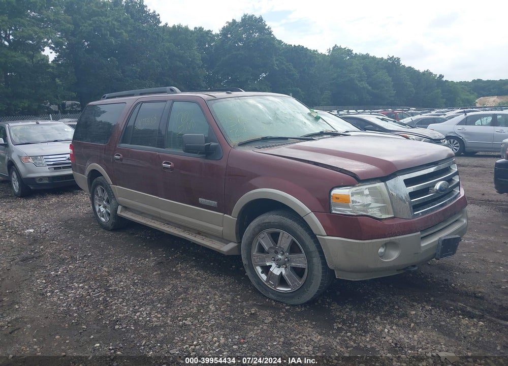2007 FORD EXPEDITION EL VIN: 1FMFK185X7LA38513