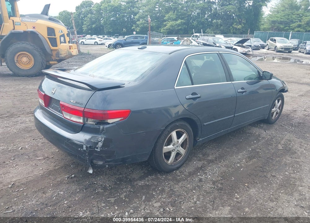 2004 HONDA ACCORD VIN: 1HGCM56874A134663