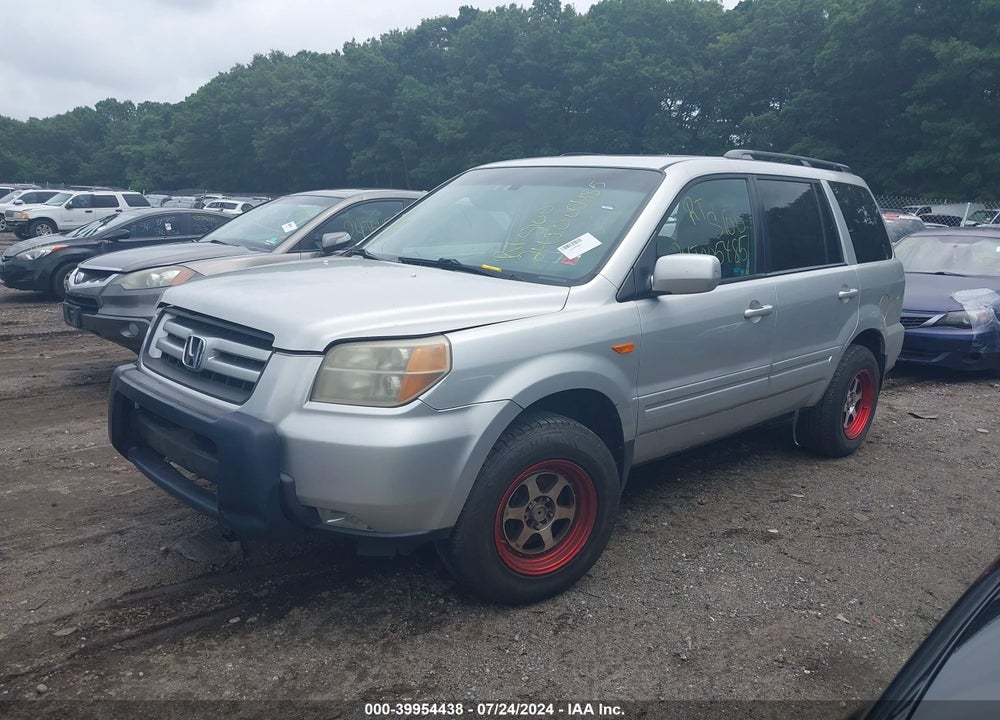 2007 HONDA PILOT EX-L VIN: 2HKYF18657H513015