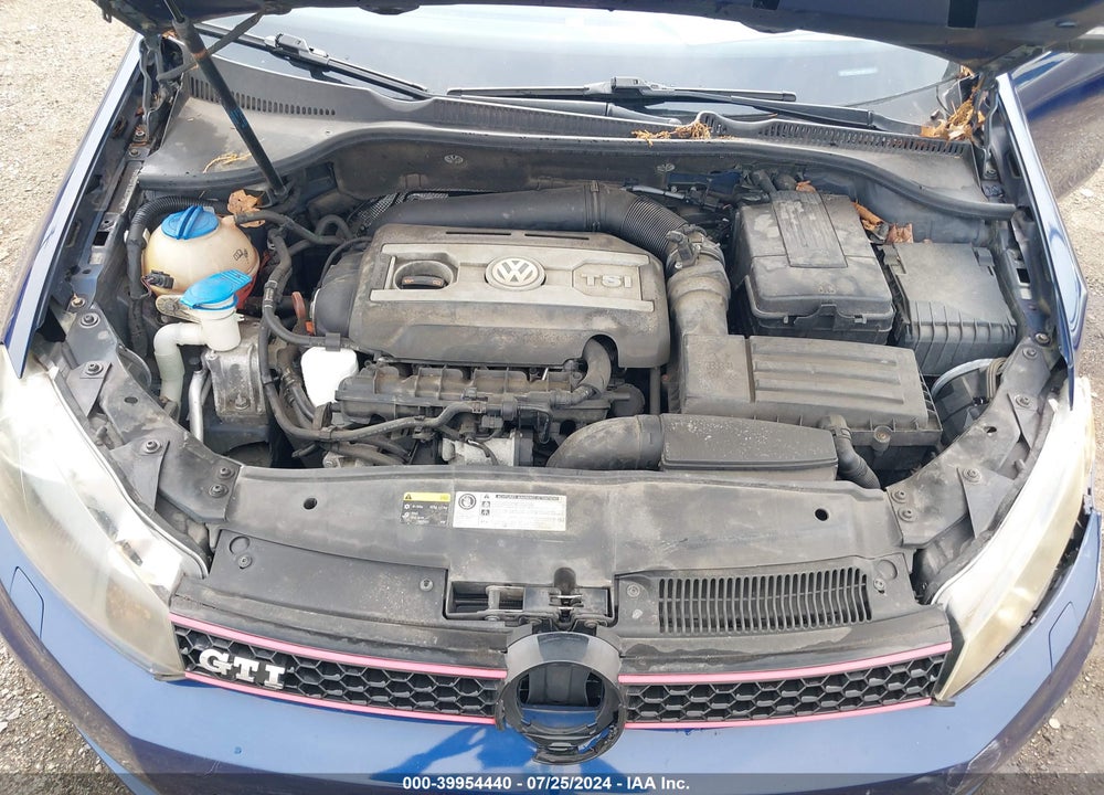 2012 VOLKSWAGEN GTI 4-DOOR VIN: WVWHD7AJ9CW075921