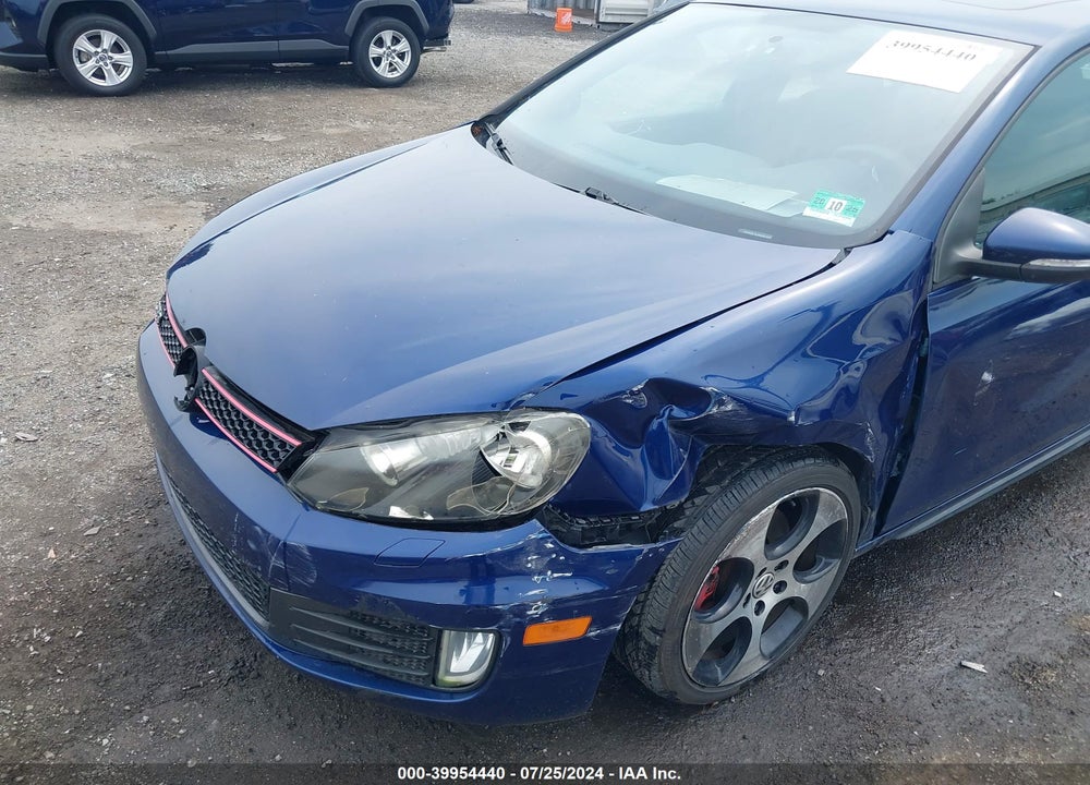 2012 VOLKSWAGEN GTI 4-DOOR VIN: WVWHD7AJ9CW075921