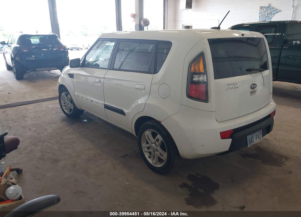 2010 KIA SOUL VIN: KNDJT2A23A7702653