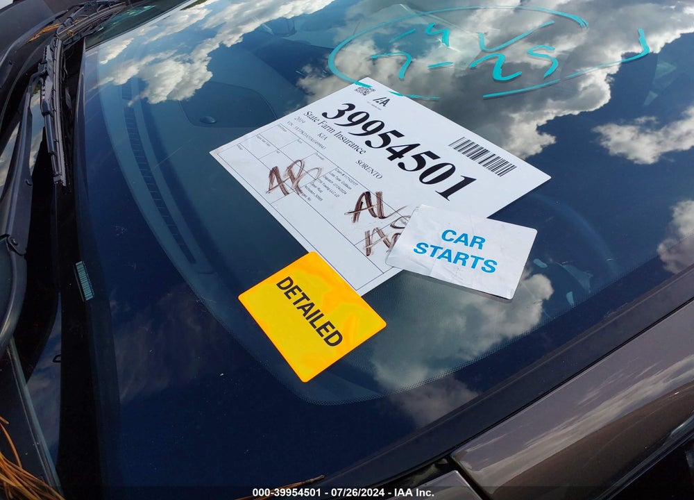 2019 KIA SORENTO 3.3L SX VIN: 5XYPKDA51KG499043