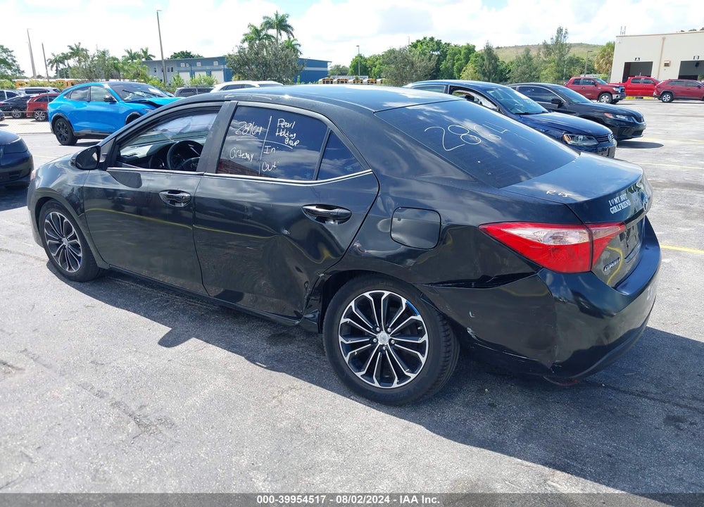 2019 TOYOTA COROLLA LE VIN: 2T1BURHE1KC195424