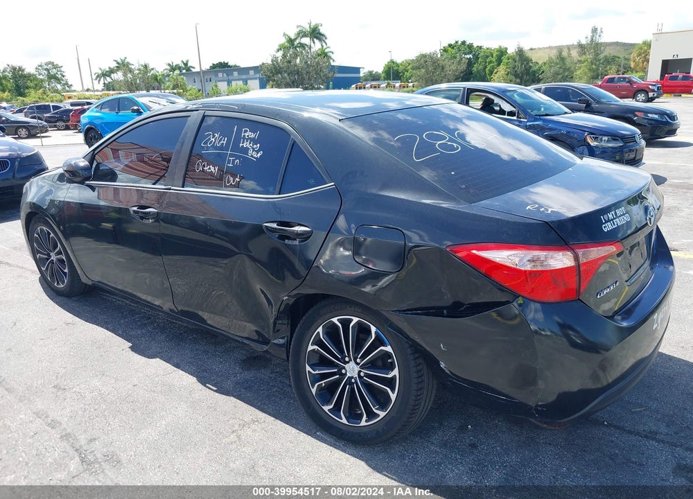 2019 TOYOTA COROLLA LE VIN: 2T1BURHE1KC195424