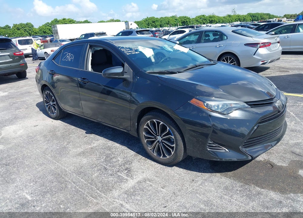 2019 TOYOTA COROLLA LE VIN: 2T1BURHE1KC195424