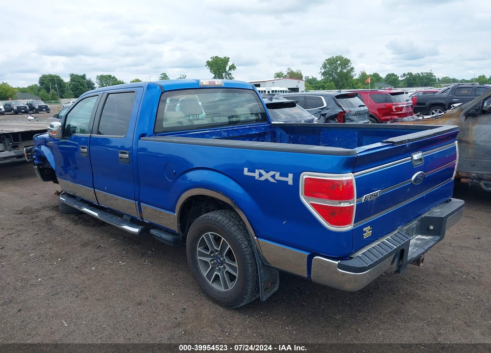2009 FORD F-150 XLT VIN: 1FTPW14V49FB37297