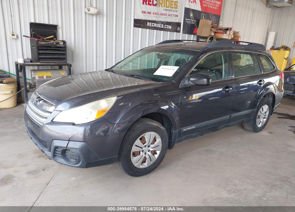 2013 SUBARU OUTBACK 2.5I VIN: 4S4BRCACXD3263802