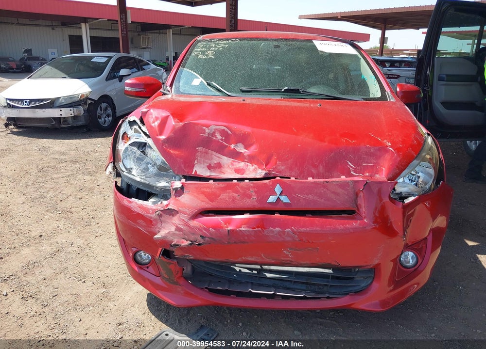 2015 MITSUBISHI MIRAGE ES/RF VIN: ML32A4HJ3FH013168