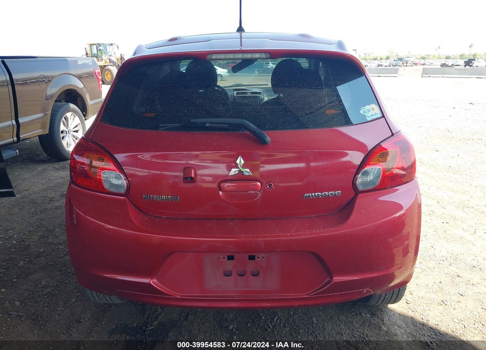 2015 MITSUBISHI MIRAGE ES/RF VIN: ML32A4HJ3FH013168