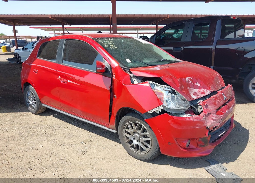 2015 MITSUBISHI MIRAGE ES/RF VIN: ML32A4HJ3FH013168