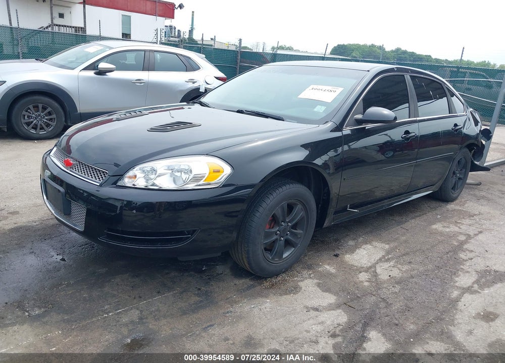 2016 CHEVROLET IMPALA LIMITED LS VIN: 2G1WA5E32G1100809