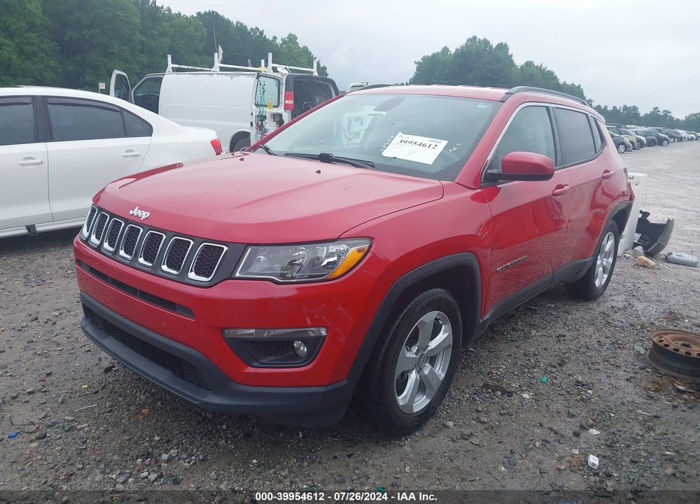 2019 JEEP COMPASS LATITUDE FWD VIN: 3C4NJCBB8KT851424