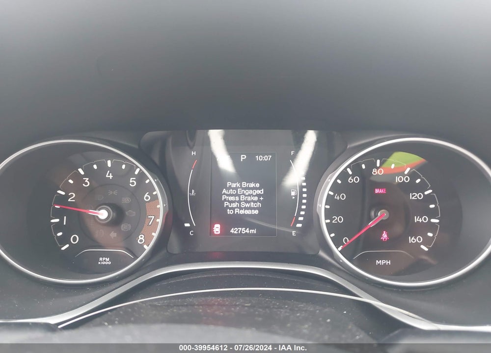 2019 JEEP COMPASS LATITUDE FWD VIN: 3C4NJCBB8KT851424