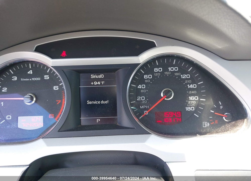 2011 AUDI A6 3.0 PREMIUM VIN: WAU4GAFB7BN073199