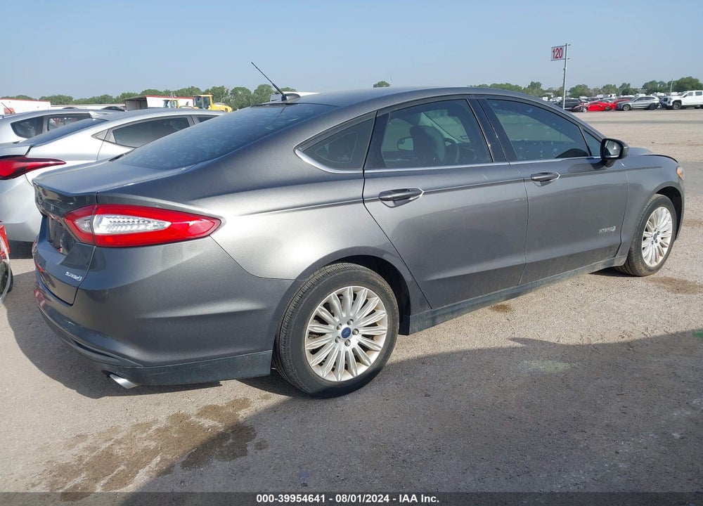 2014 FORD FUSION HYBRID S VIN: 3FA6P0UUXER354642