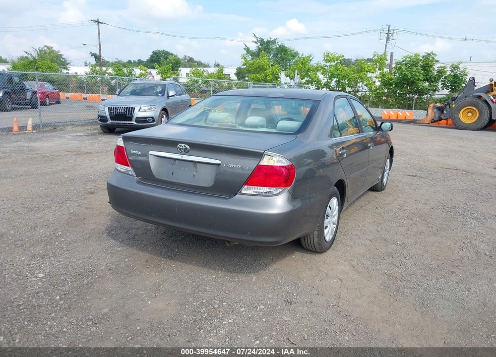 2005 TOYOTA CAMRY LE VIN: 4T1BE32KX5U974025