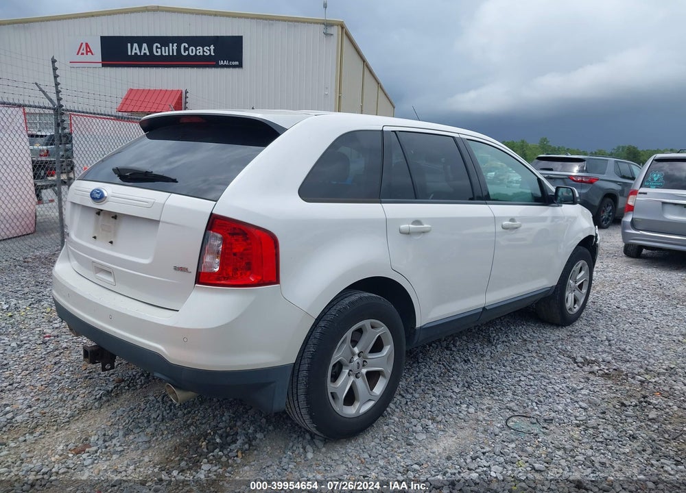 2012 FORD EDGE SEL VIN: 2FMDK3JC0CBA77777
