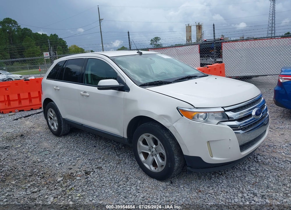 2012 FORD EDGE SEL VIN: 2FMDK3JC0CBA77777