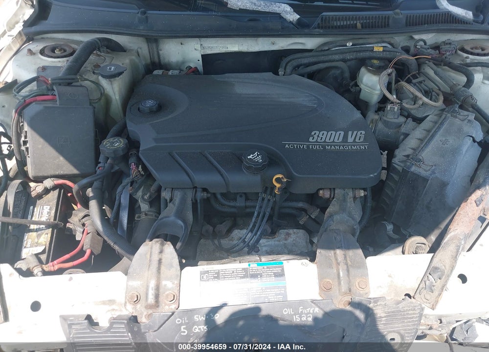 2008 CHEVROLET IMPALA POLICE VIN: 2G1WS553781253572