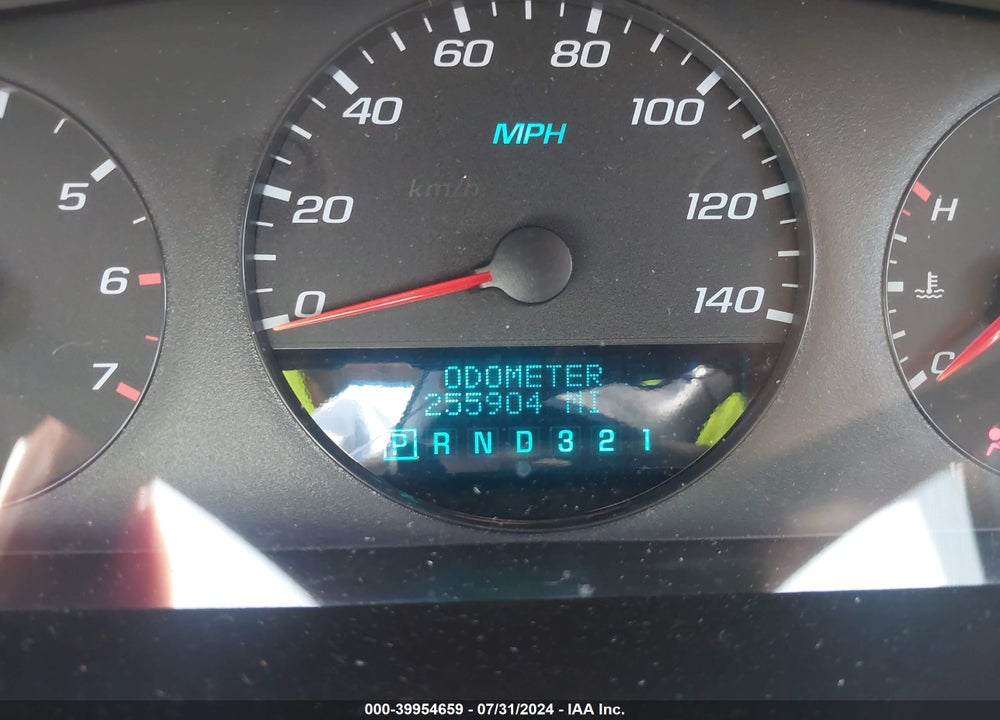 2008 CHEVROLET IMPALA POLICE VIN: 2G1WS553781253572