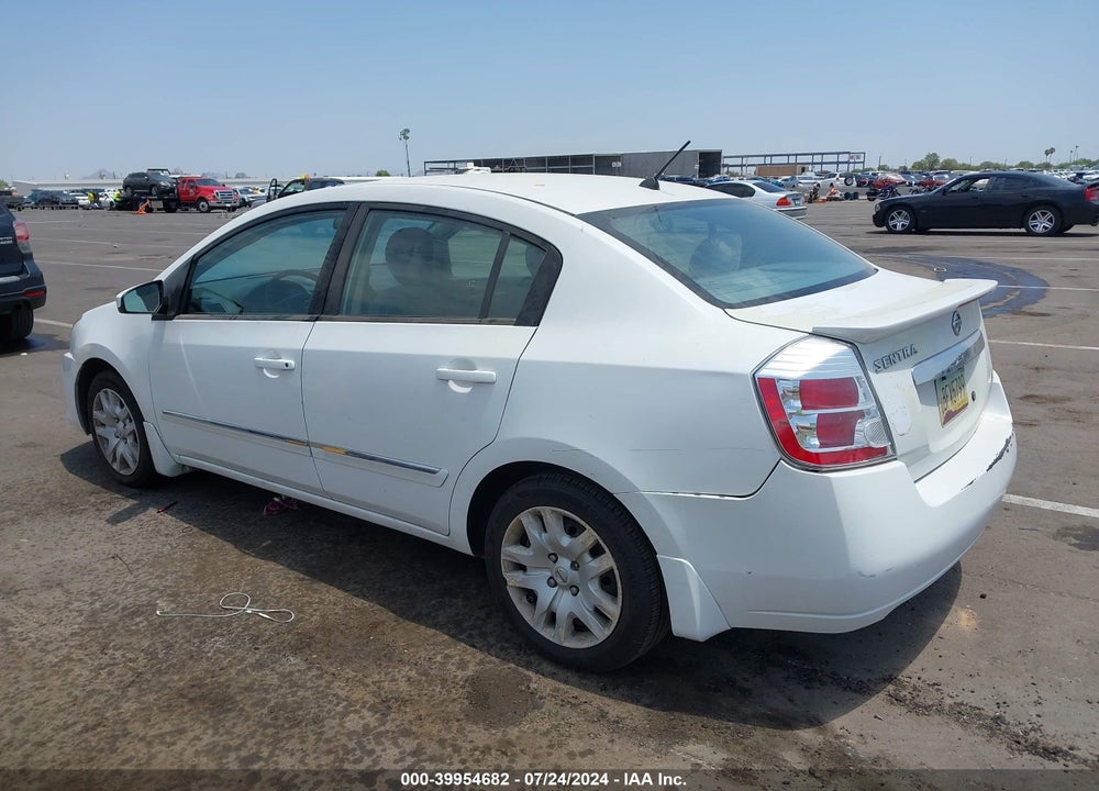 2011 NISSAN SENTRA 2.0S VIN: 3N1AB6AP2BL622850