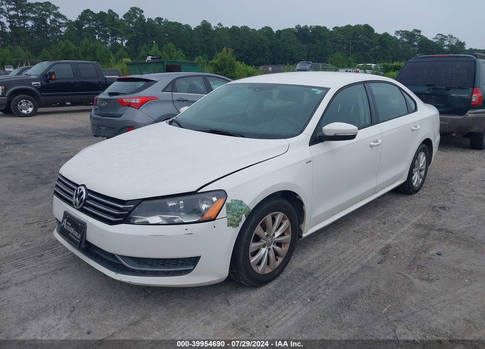 2015 VOLKSWAGEN PASSAT 1.8T WOLFSBURG EDITION VIN: 1VWAT7A34FC018115