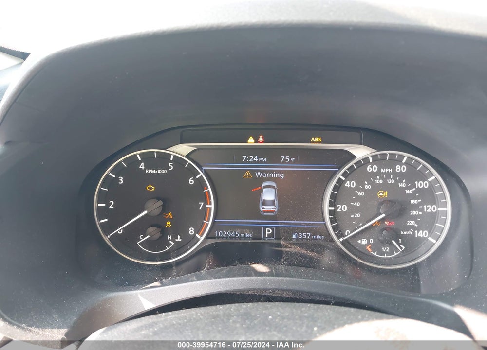 2021 NISSAN ALTIMA SV FWD VIN: 1N4BL4DV5MN390394