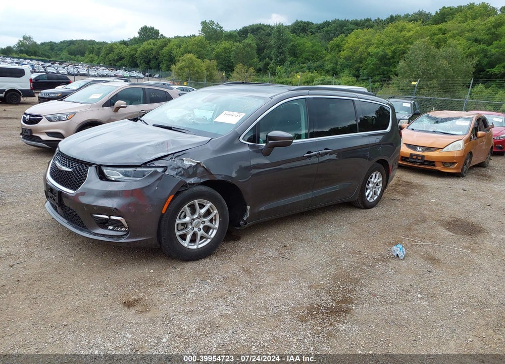 2022 CHRYSLER PACIFICA TOURING L VIN: 2C4RC1BG7NR114587