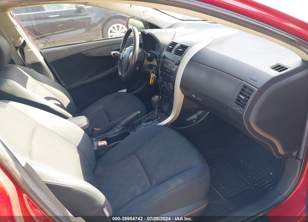 2009 TOYOTA COROLLA LE/S/XLE VIN: 2T1BU40E89C016563
