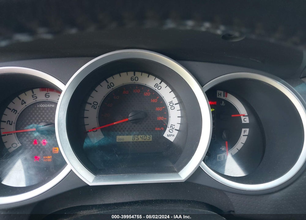 2012 TOYOTA TACOMA BASE V6 VIN: 3TMLU4EN9CM103514