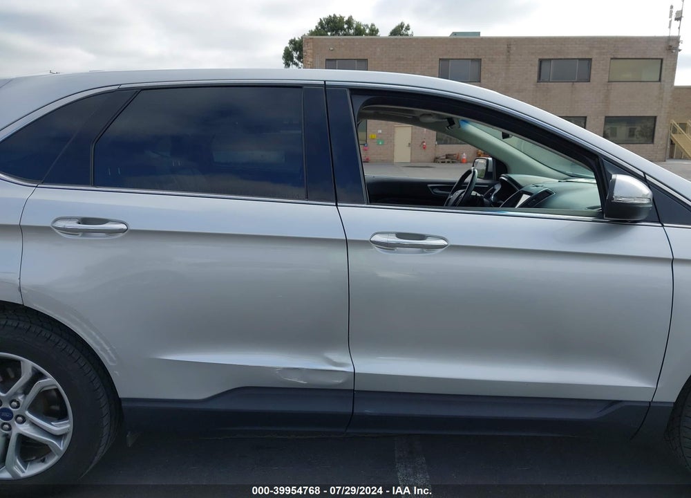 2018 FORD EDGE TITANIUM VIN: 2FMPK3K97JBB19570