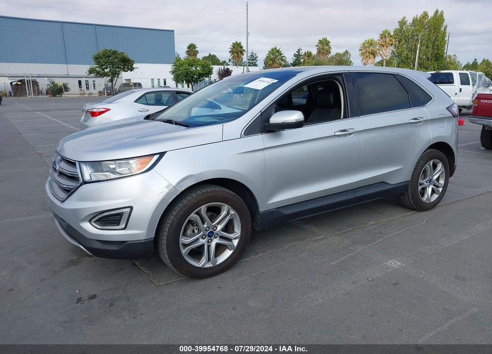 2018 FORD EDGE TITANIUM VIN: 2FMPK3K97JBB19570
