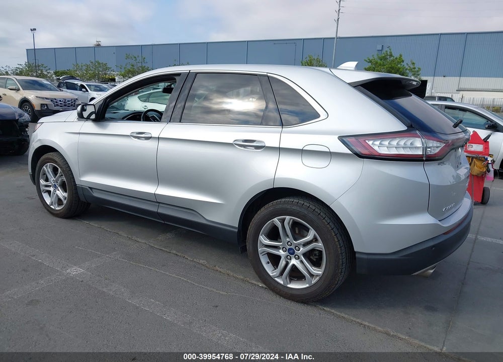 2018 FORD EDGE TITANIUM VIN: 2FMPK3K97JBB19570