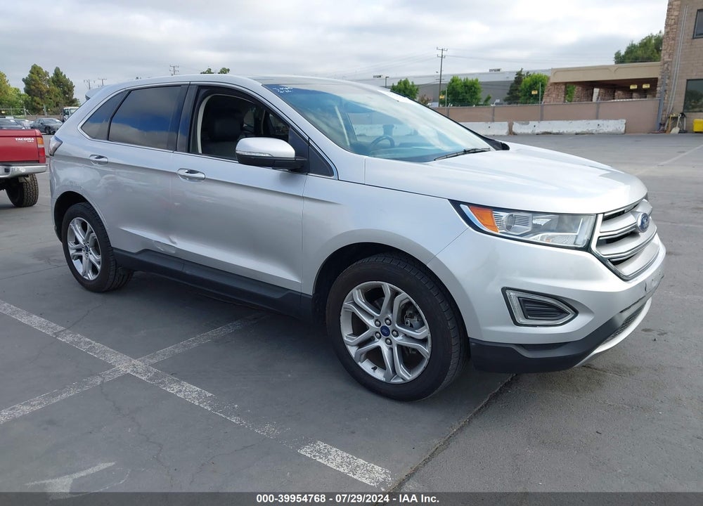 2018 FORD EDGE TITANIUM VIN: 2FMPK3K97JBB19570