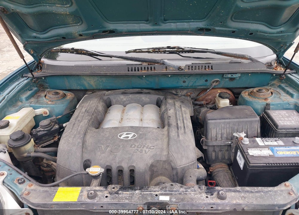 2002 HYUNDAI SANTA FE GLS/LX VIN: KM8SC13D32U212712