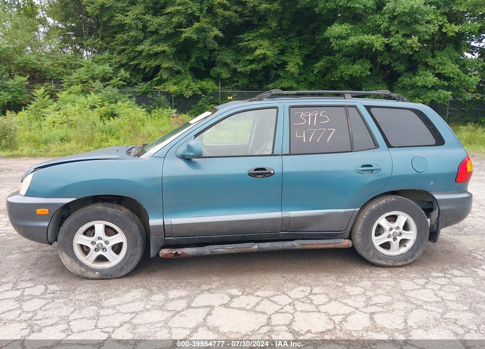 2002 HYUNDAI SANTA FE GLS/LX VIN: KM8SC13D32U212712