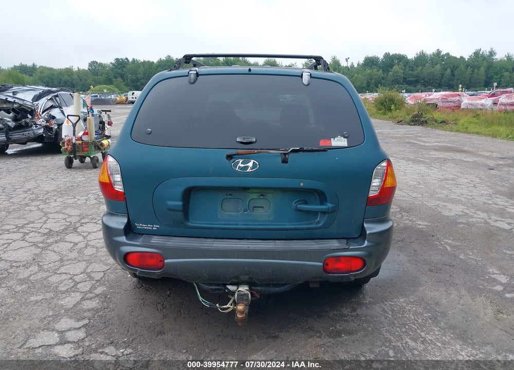 2002 HYUNDAI SANTA FE GLS/LX VIN: KM8SC13D32U212712