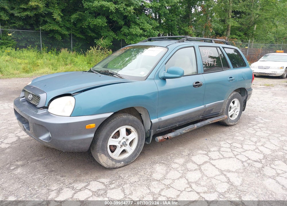 2002 HYUNDAI SANTA FE GLS/LX VIN: KM8SC13D32U212712