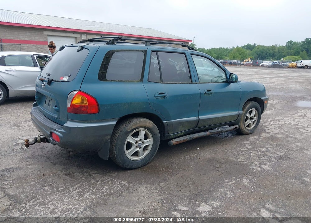 2002 HYUNDAI SANTA FE GLS/LX VIN: KM8SC13D32U212712