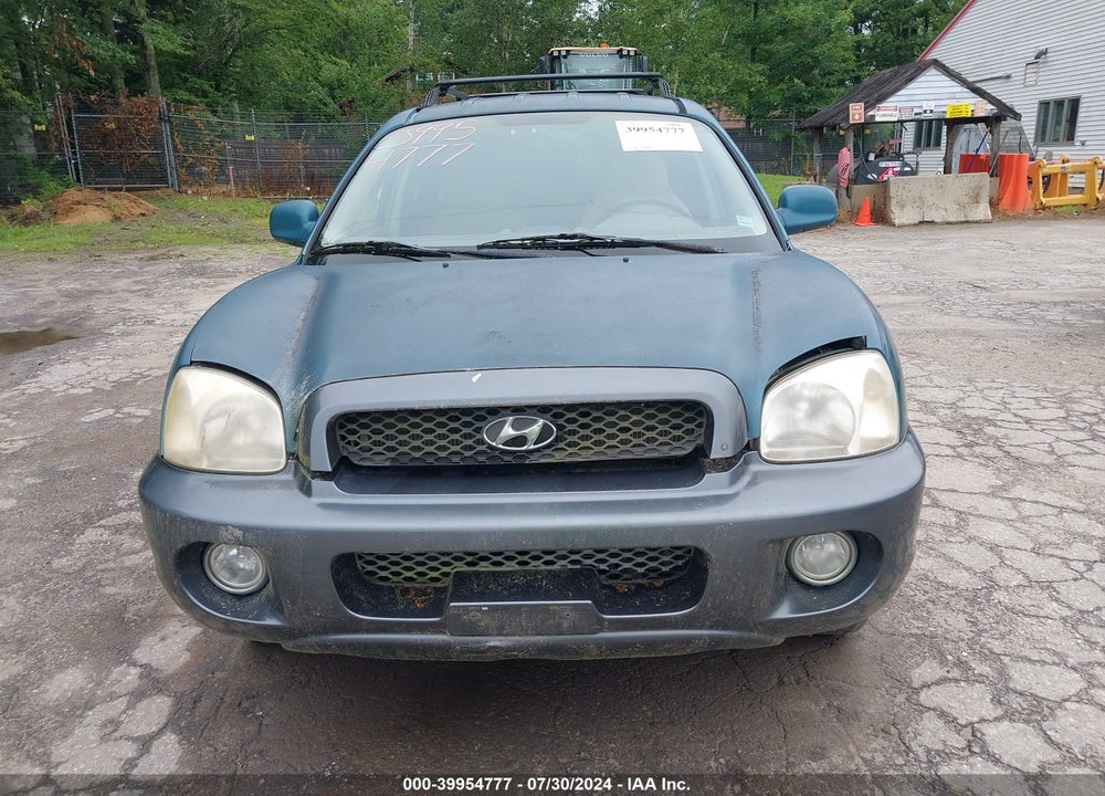 2002 HYUNDAI SANTA FE GLS/LX VIN: KM8SC13D32U212712