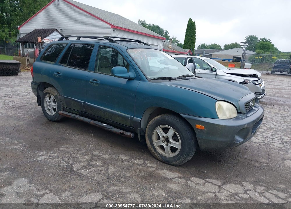 2002 HYUNDAI SANTA FE GLS/LX VIN: KM8SC13D32U212712