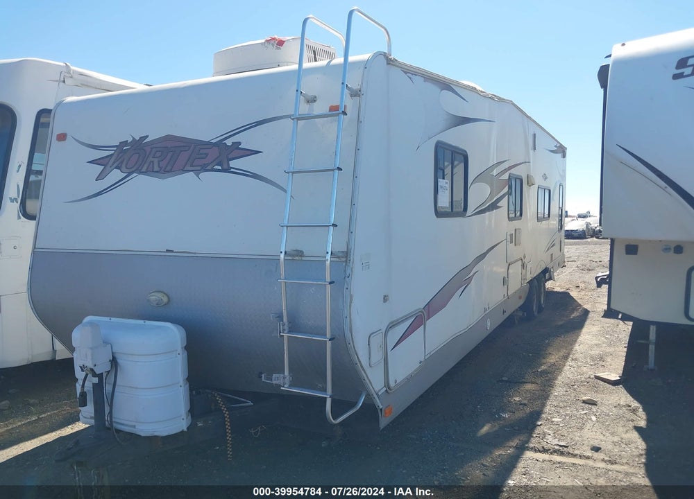 2008 VORTEX TRAVEL TRAILER VIN: 4XTTN33388C571928