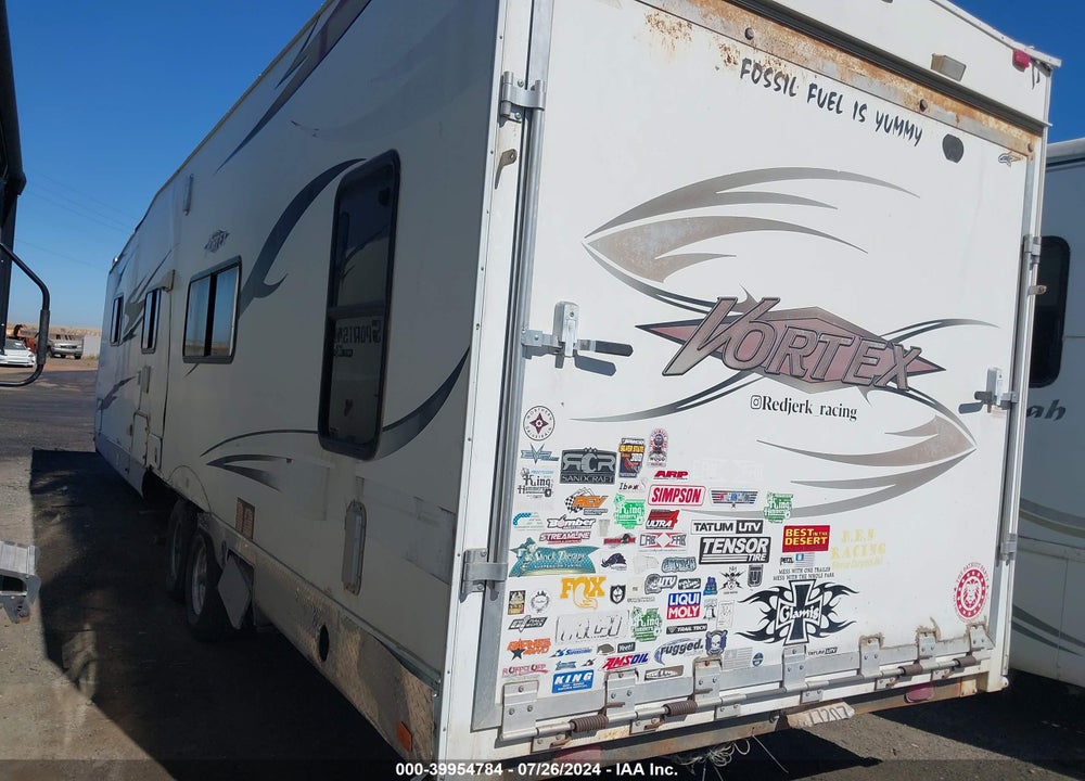 2008 VORTEX TRAVEL TRAILER VIN: 4XTTN33388C571928